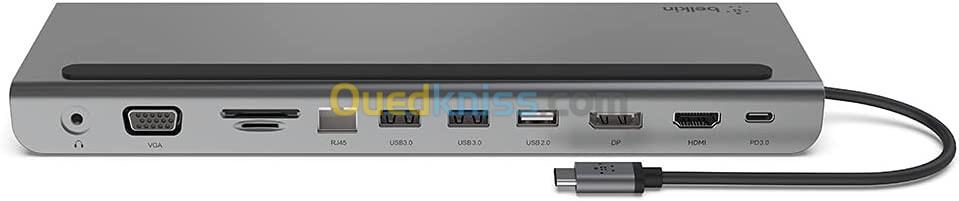 Hub adaptateur belkin Belkin CONNECT USB-C 11-in-1 Multiport Dock