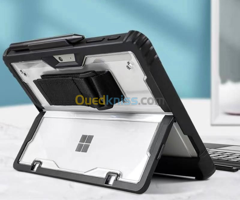 Pour Microsoft Surface Pro 9 étui creux rayé pour tablette avec