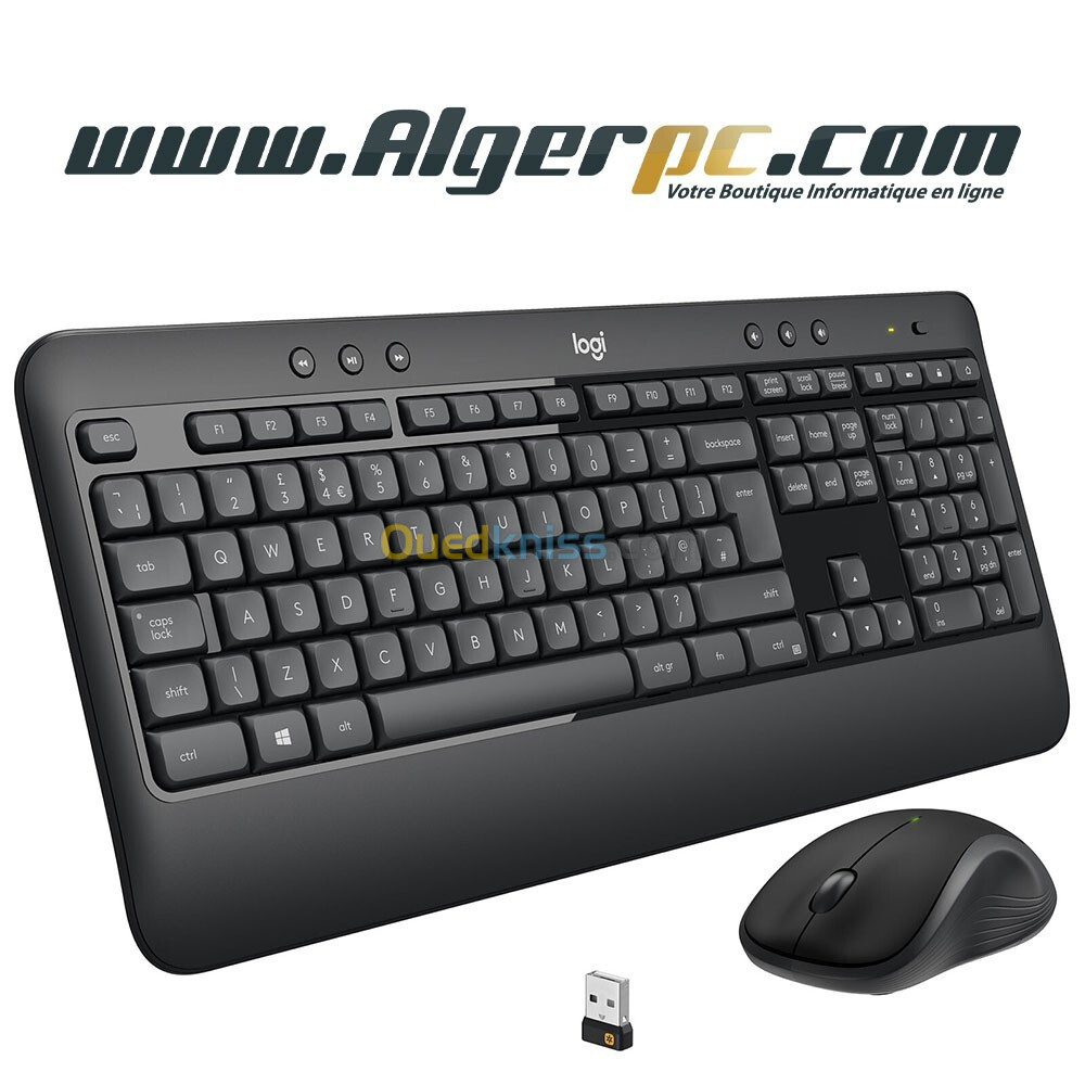 Ensemble ( Pack / Kit ) Clavier Souris Logitech MK540 Sans Fil/azerty