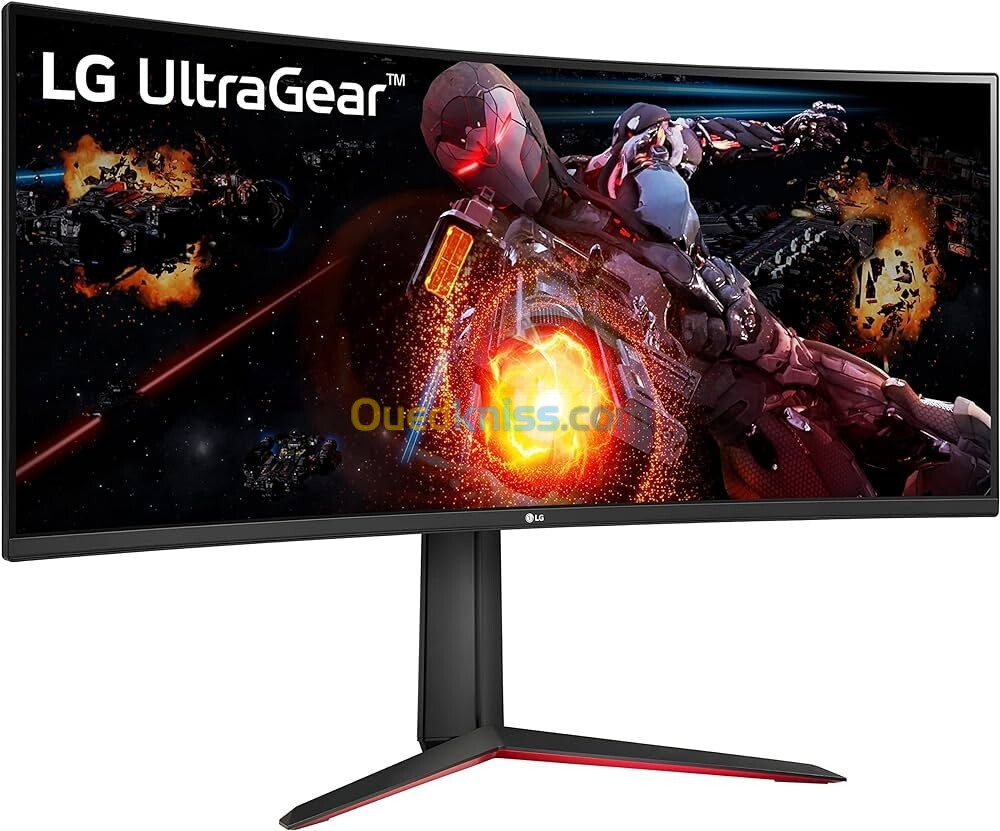 Ecran LG 34GP63A-B 34 Pouces Curved Ultrawide/WQHD/21:9/Dalle VA/160Hz/1Ms/HDR10/HDMI/DP