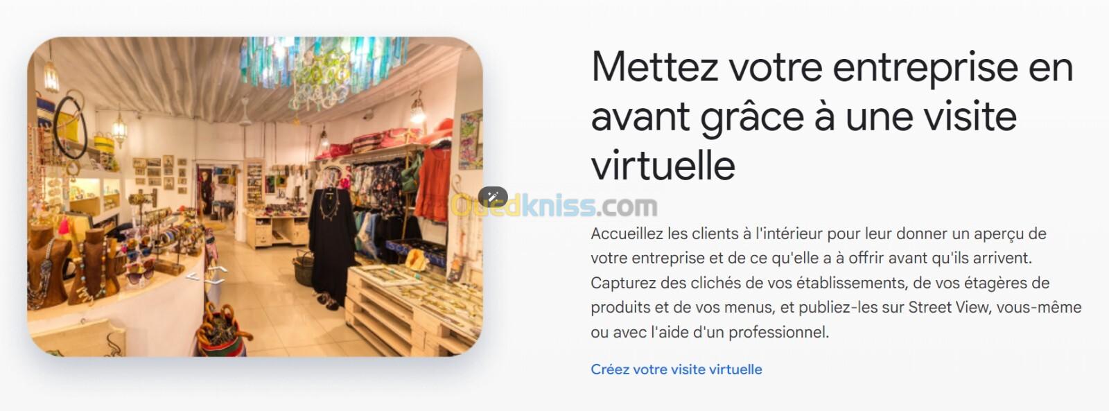 Attirez plus de clients avec une visite virtuelle immersive grâce à Google Street View Matterport !