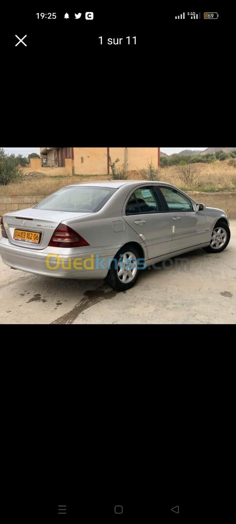 Mercedes Classe C 2002 220 Exclusive