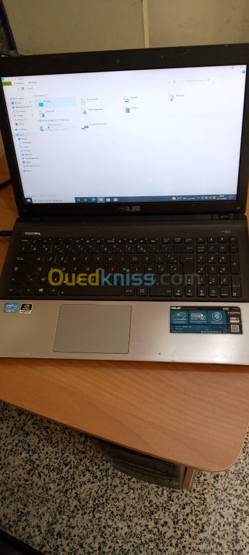 Laptop  ASUS K55V i7-3370  double carte graphique