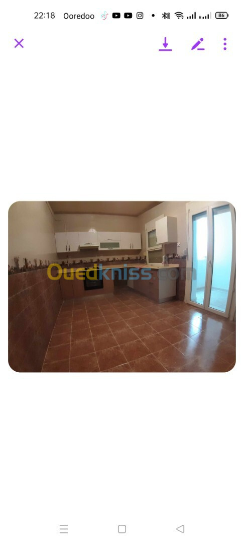 Location Appartement F5 Alger Ouled fayet