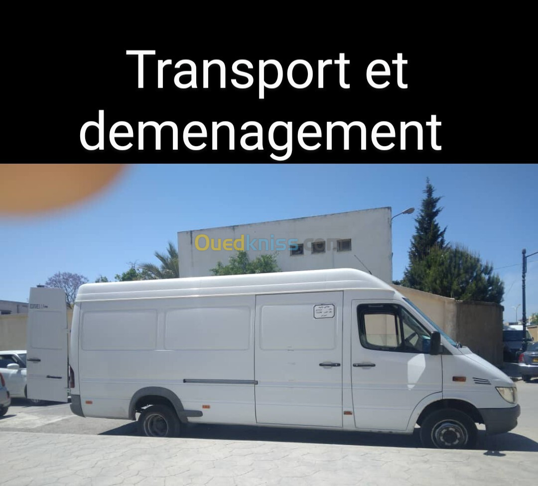 Transport et demenagement 58 wilaya ترحيل الاثاث ونقل البضائع 