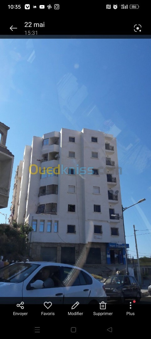 Vente Appartement F3 Chlef Tenes