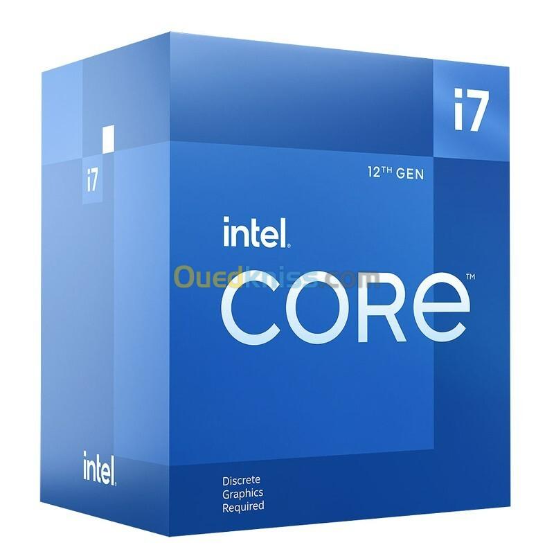 Processeur CPU Intel Core i7-12700 (25M, 4.60Ghz, 8 Coeurs) Tray Gpu: Intel UHD Graphics 770