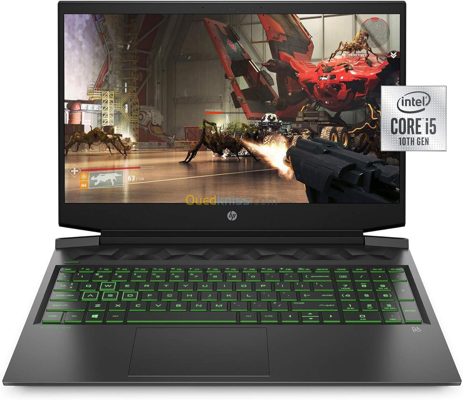 HP Pavilion gaming 15 core i5-10300H 16Go 1To+128ssd NVIDIA GTX1660Ti 6Go 15.6 FHD