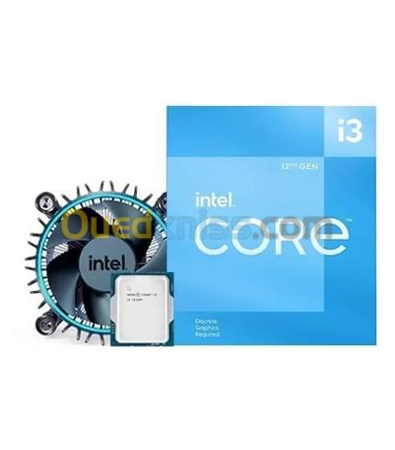 Processeur Intel Core I3-12100F - Quad- Core - 3.3 GHz - 4.3 GHz - 8-Threads Socket 1700