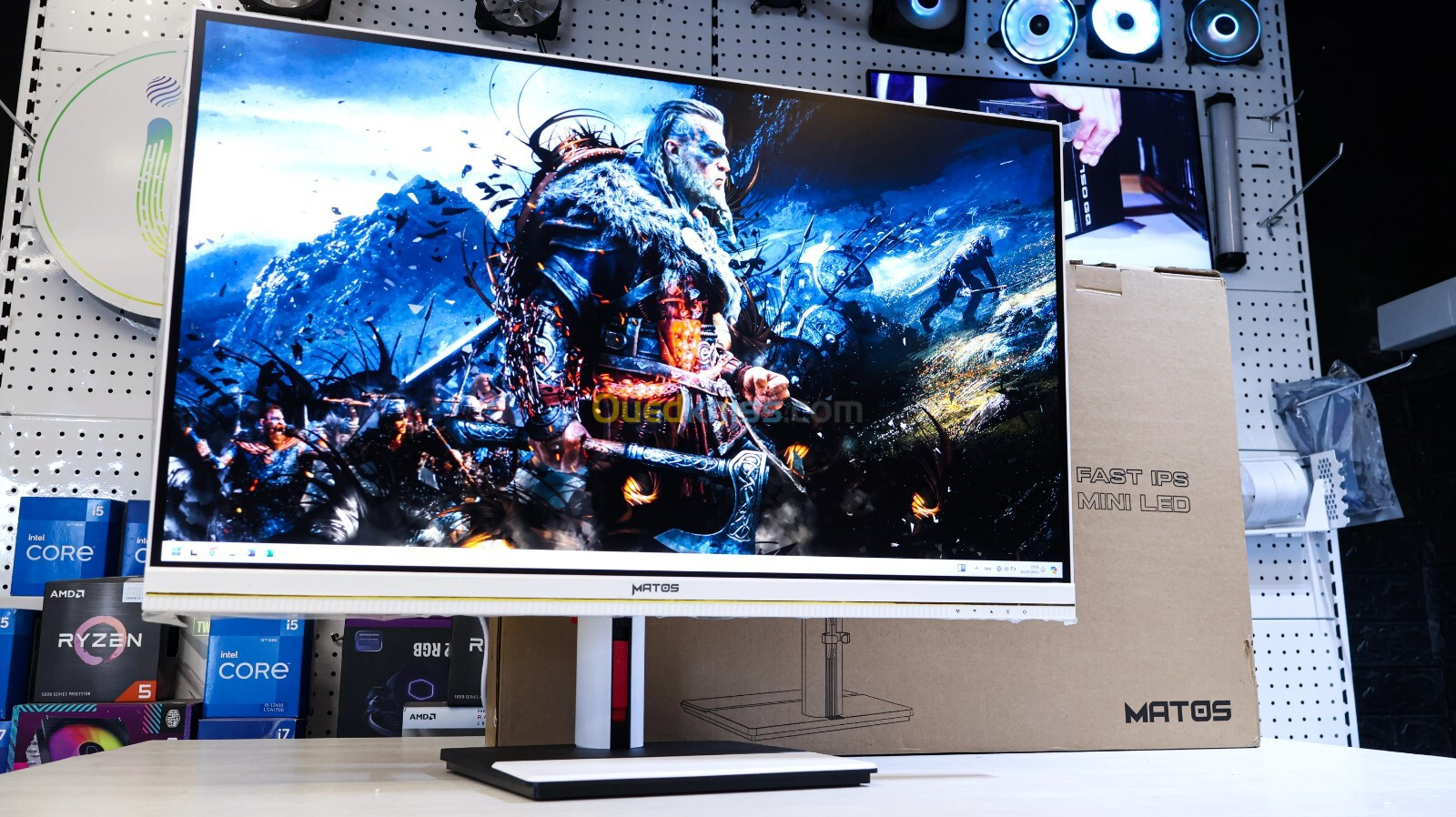 Matos SCORPIO 27 POUCES ROTATIVE Gaming Monitor - Fast IPS, 0.5ms,180Hz