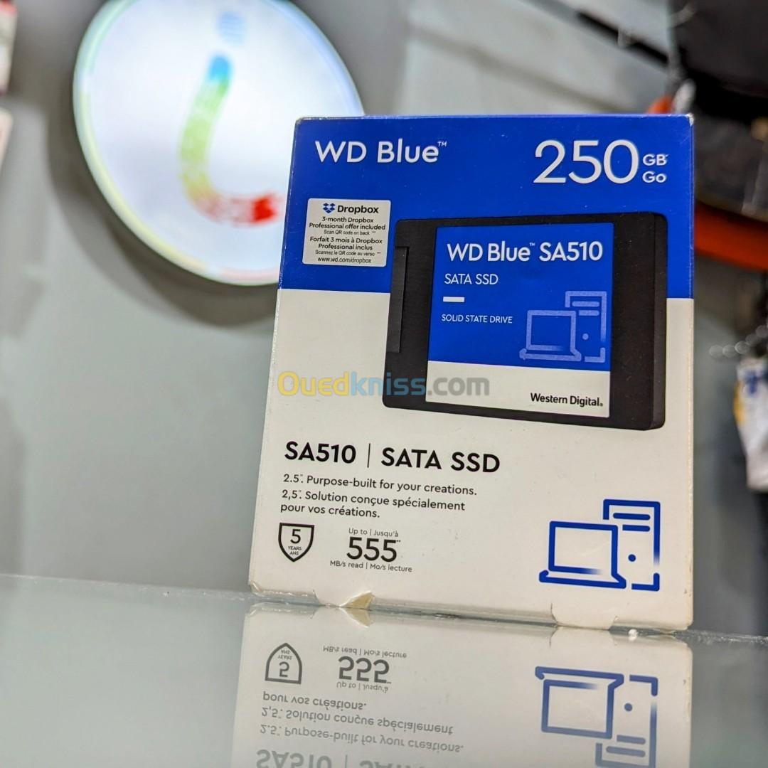 WD Blue SATA SSD 2.5”/7mm cased