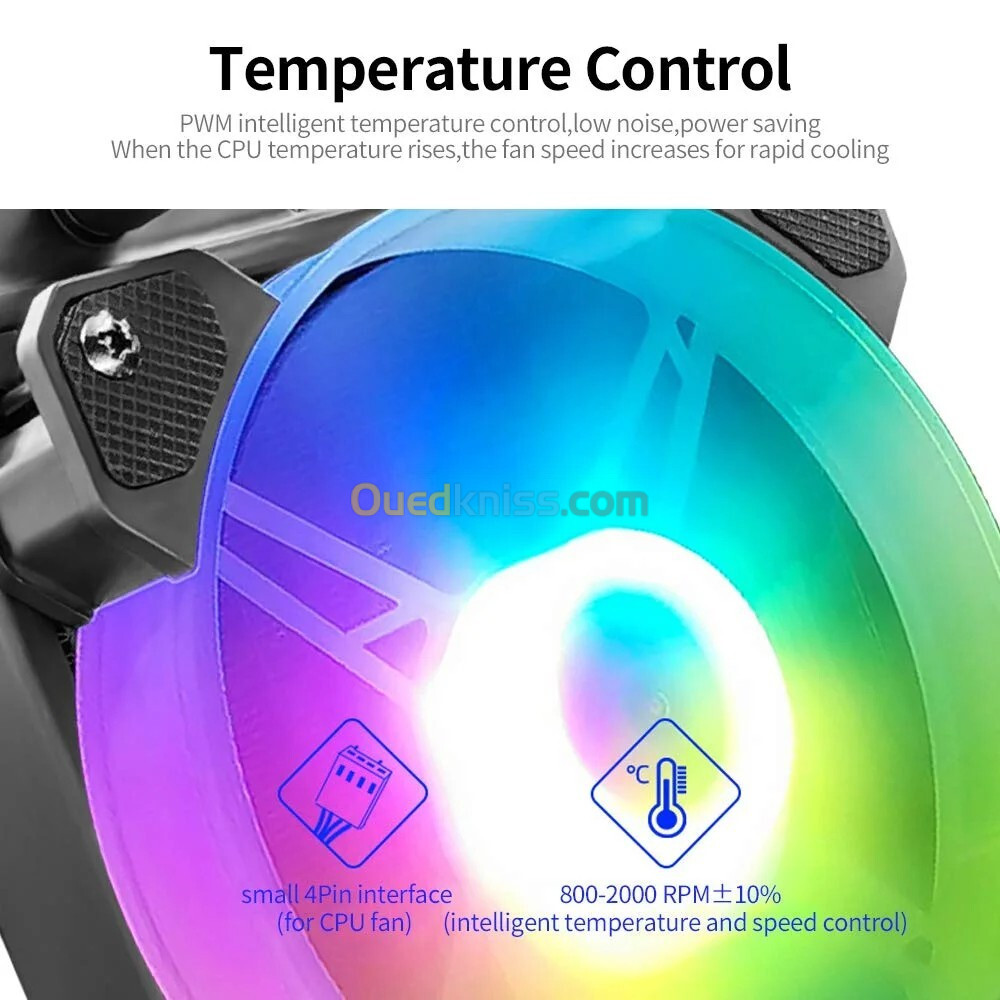 WATERCOOLING COOLMOON COLD MOON AR120 ARGB