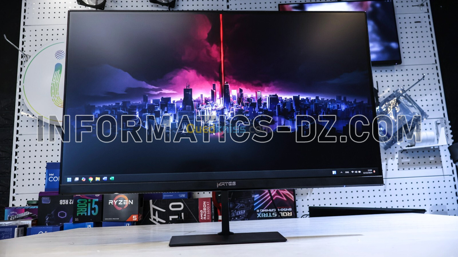 Matos Rainbow 24 pouces 2K QHD IPS 100Hz Gaming Monitor