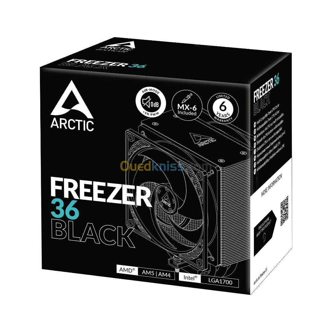 ARCTIC Freezer 36 Black the new generation of Arctic Freezer 34 eSports DUO
