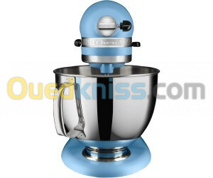 PETRIN KITCHEN AID  ARTISAN AVEC ACCESSOIRES 4.8 L BLEU VELVET