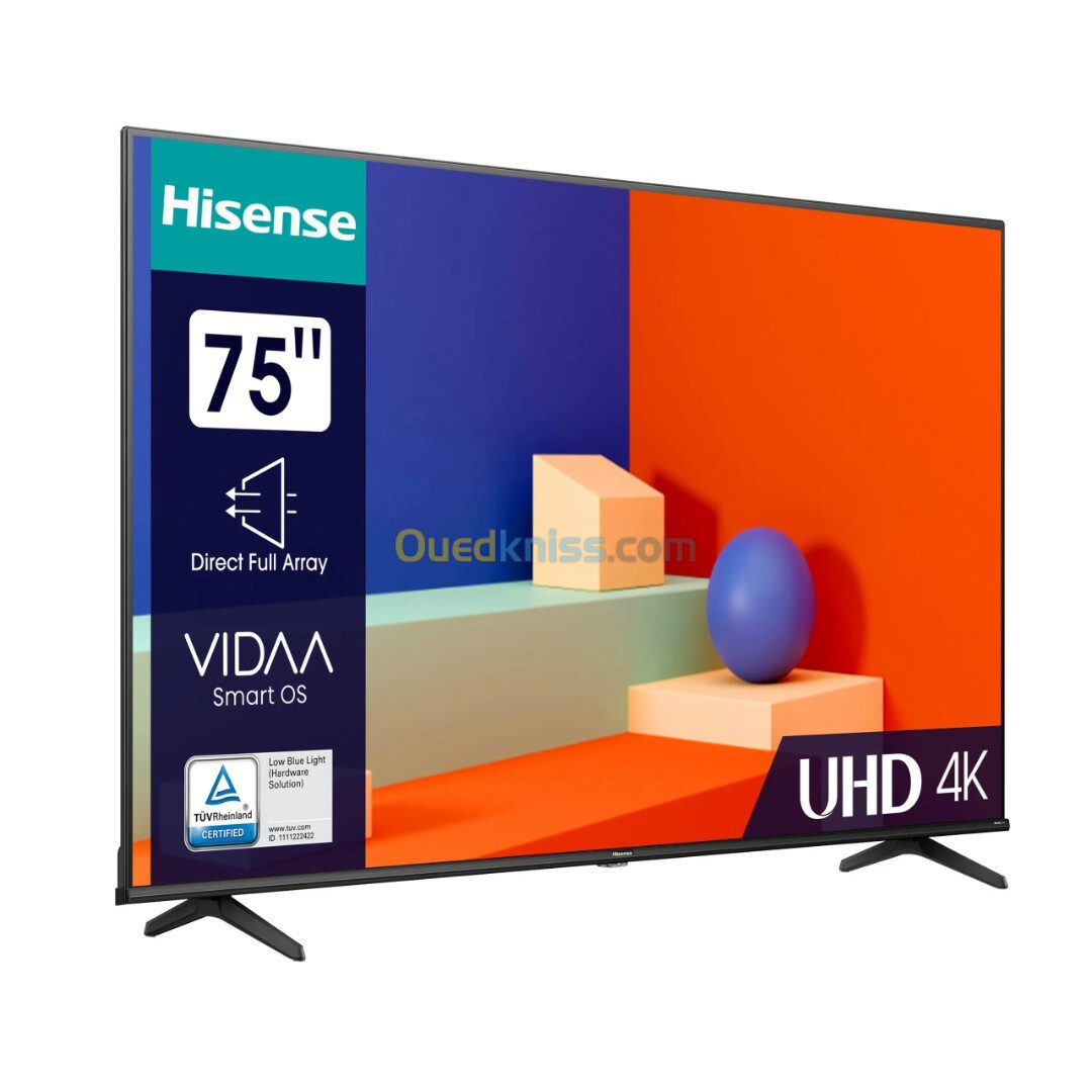 Hisense  75" UHD SMART TV