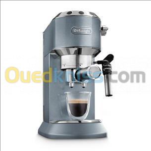 MACHINE A CAFE A ESPRESSO DELONGHI VIOLET 15 BARS STYLE DEDICA AVEC BRAS CAPSULE ET GROUND CAF BLEU