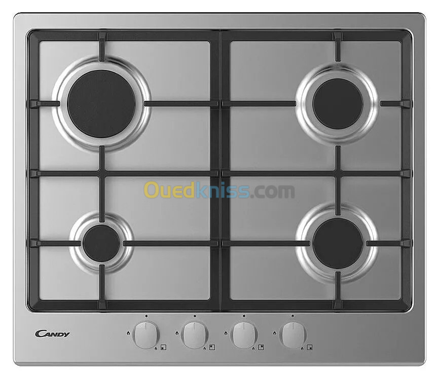 TABLE DE CUISSON CANDY - 04 FEUX - THERMOCOUPLE - INOX