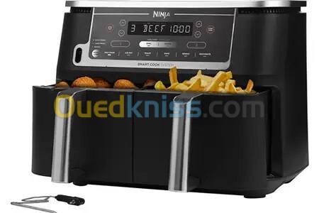 FRITEUSE NINJA - SANS HUILE - FOODI MAX - DUALZONE - 6 MODES DE CUISSON - AVEC SYSTÈME SMART COOK