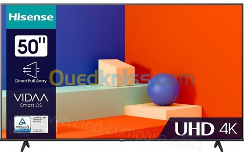 HISENSE Smart TV UHD 50’ / Série A6