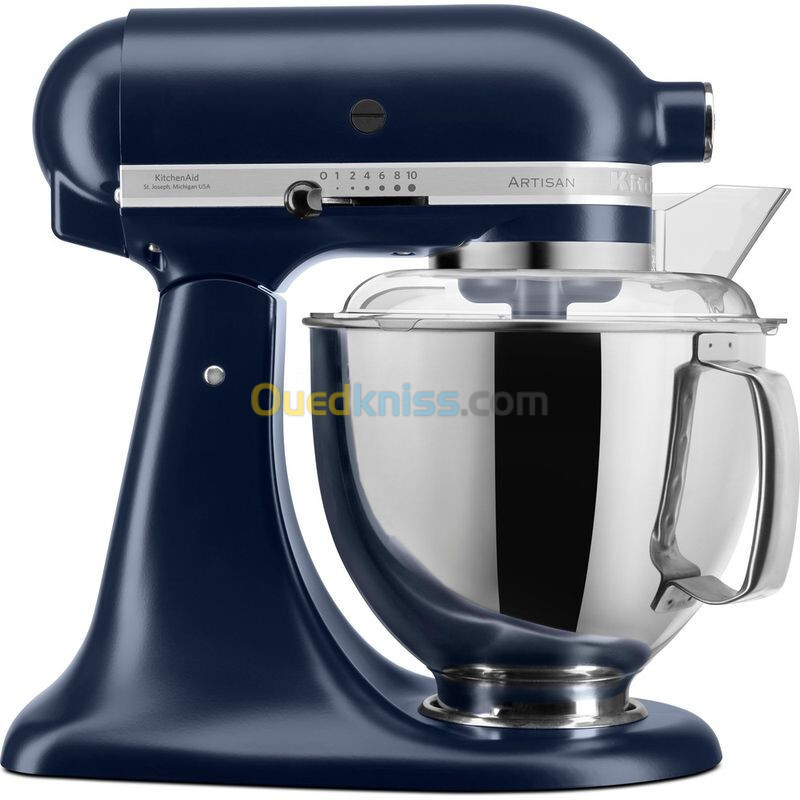 PETRIN KITCHEN AID  ARTISAN AVEC ACCESSOIRES 4.8l  BLEU ENCRE