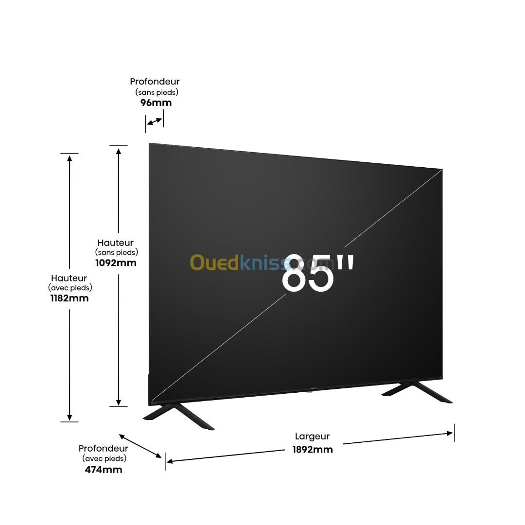 HISENSE 85" UHD SMART TV