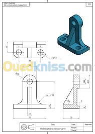 Cours de dessin Technique, Autocad et Solidworks 