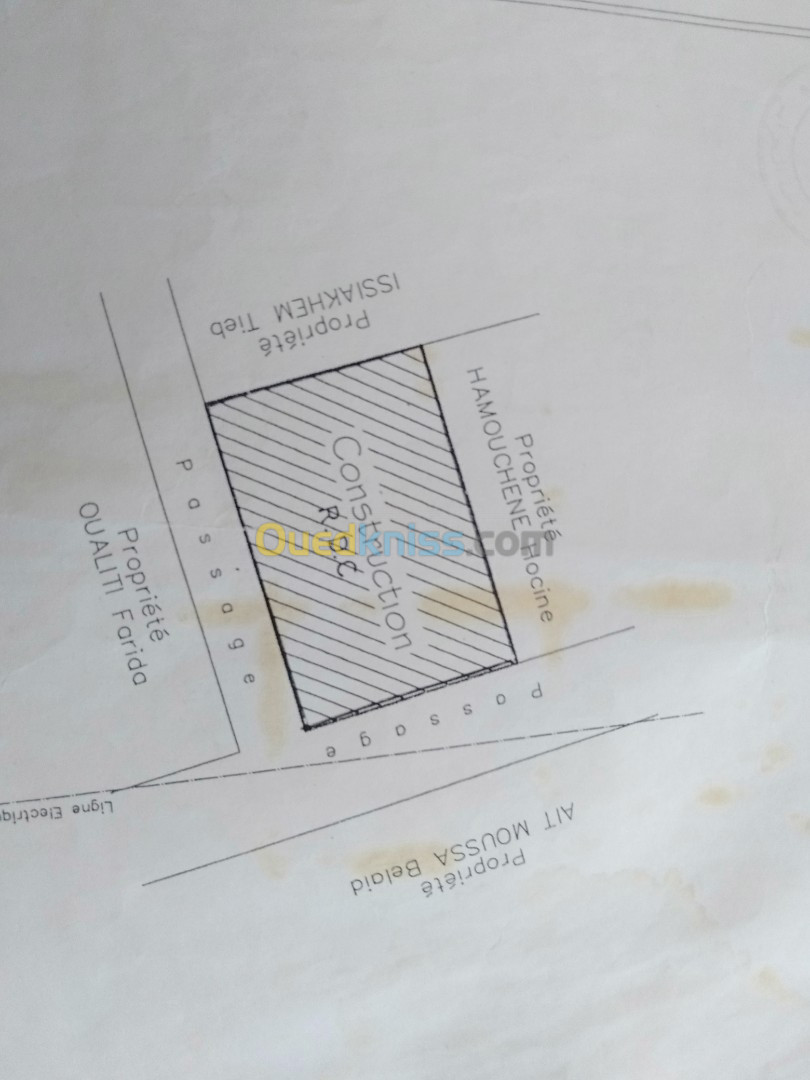 Vente Terrain Tizi Ouzou Aghrib