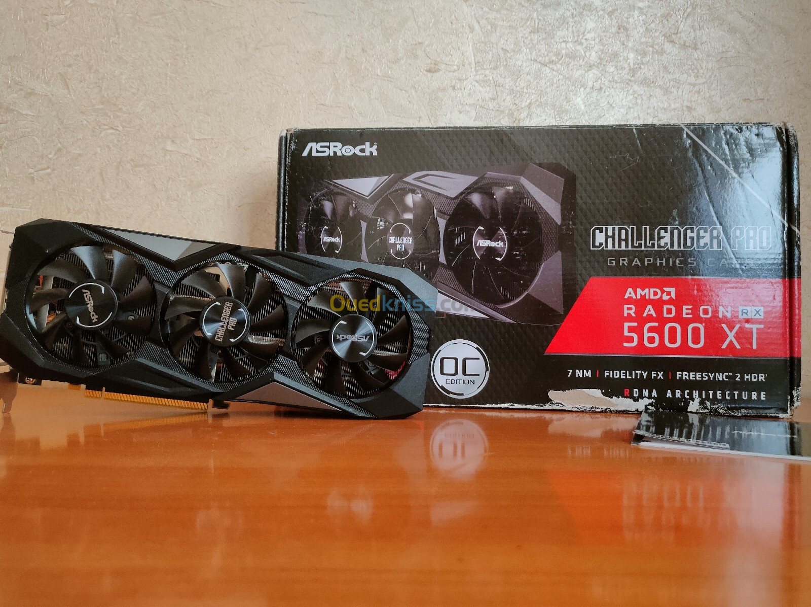 RX 5600 XT ASROCK CHELLENGER PRO. Original USA (Mach ta3 Aliexpress)