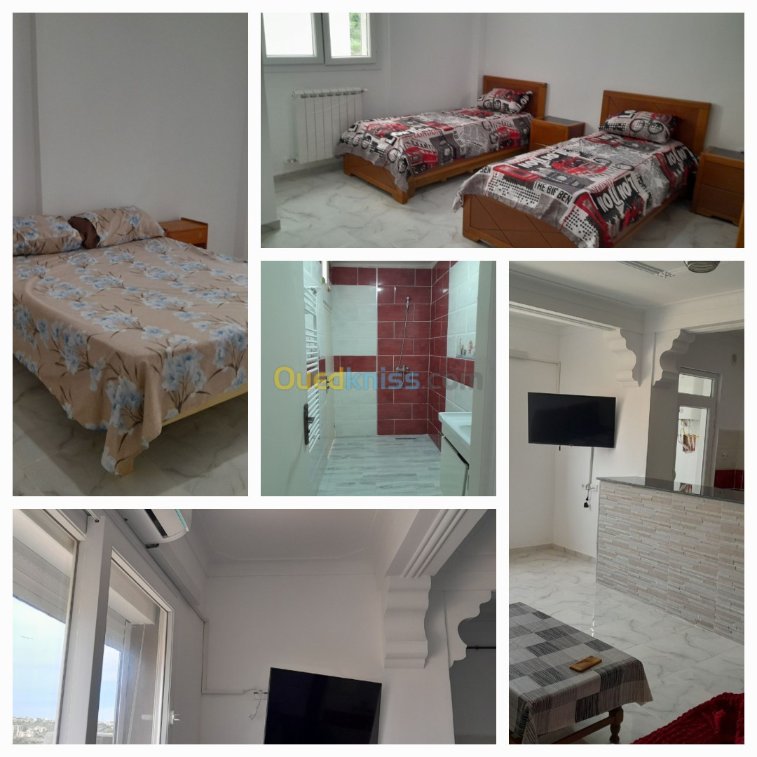 Location Appartement F2 Tizi ouzou Tigzirt