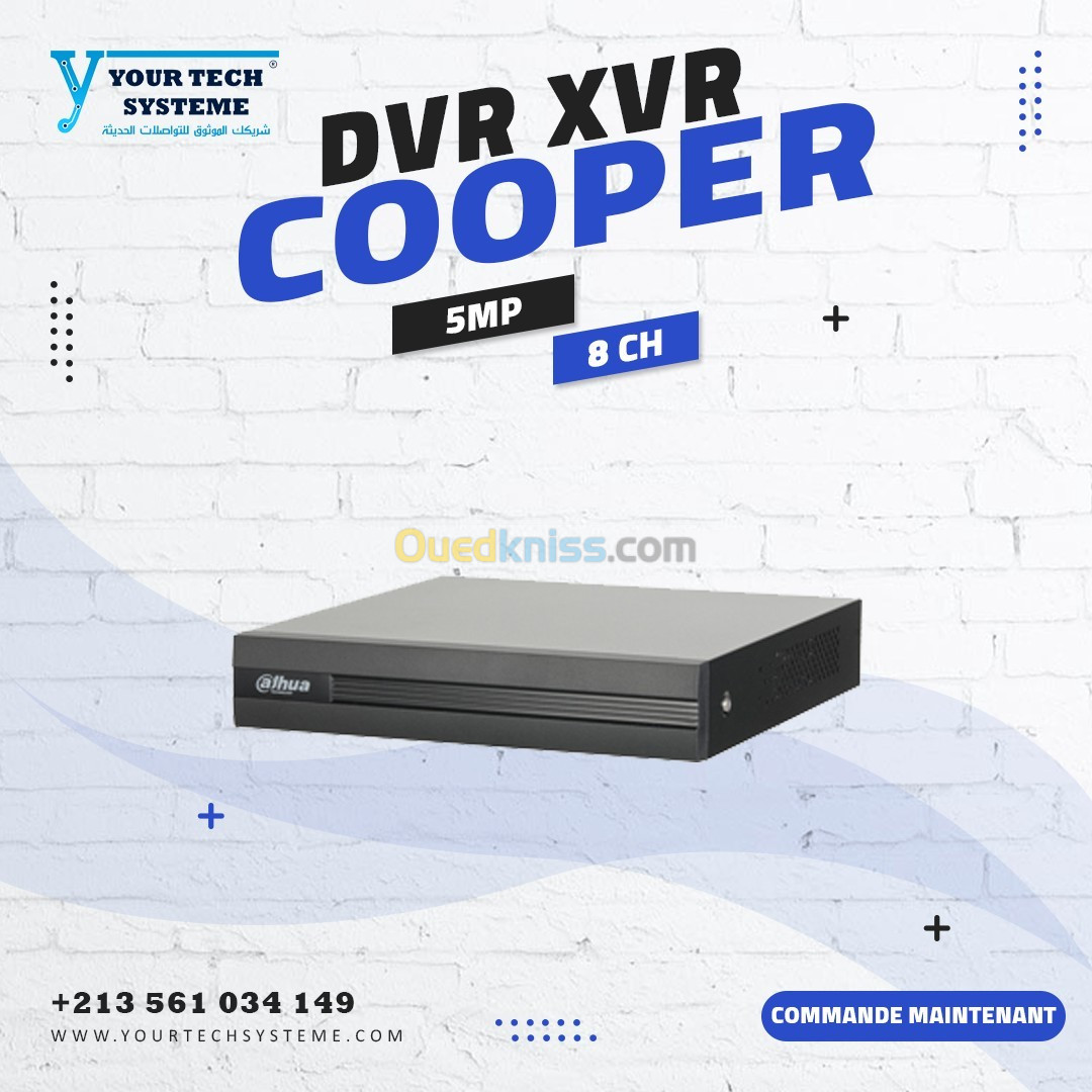 DVR XVR 8 CH DAHUA COOPER UP TO 5MP