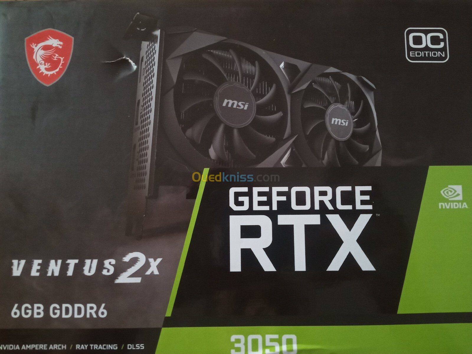 RTX 3050 6gb 2x ventus msi