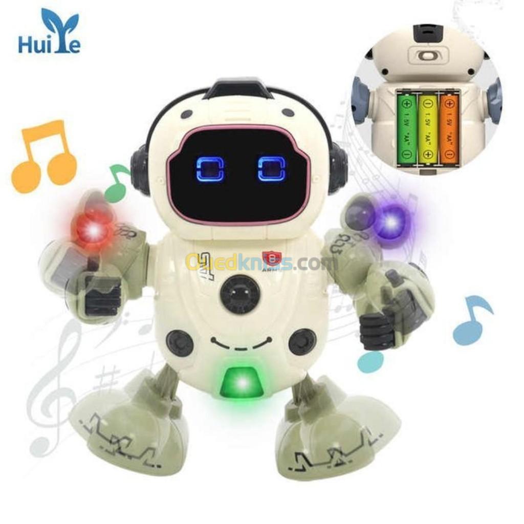 Robot dansant intelligent avec musique et lumières - روبوت راقص ذكي مع الموسيقى والأضواء