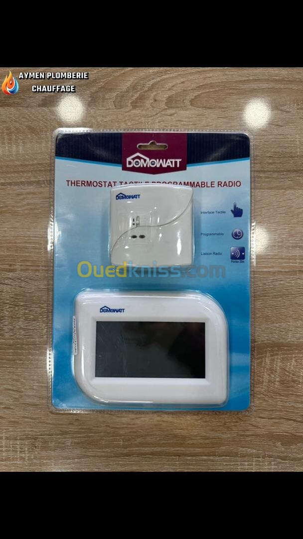 THERMOSTAT D'AMBIANCE DOMOWATT DIGITAL SANS FIL