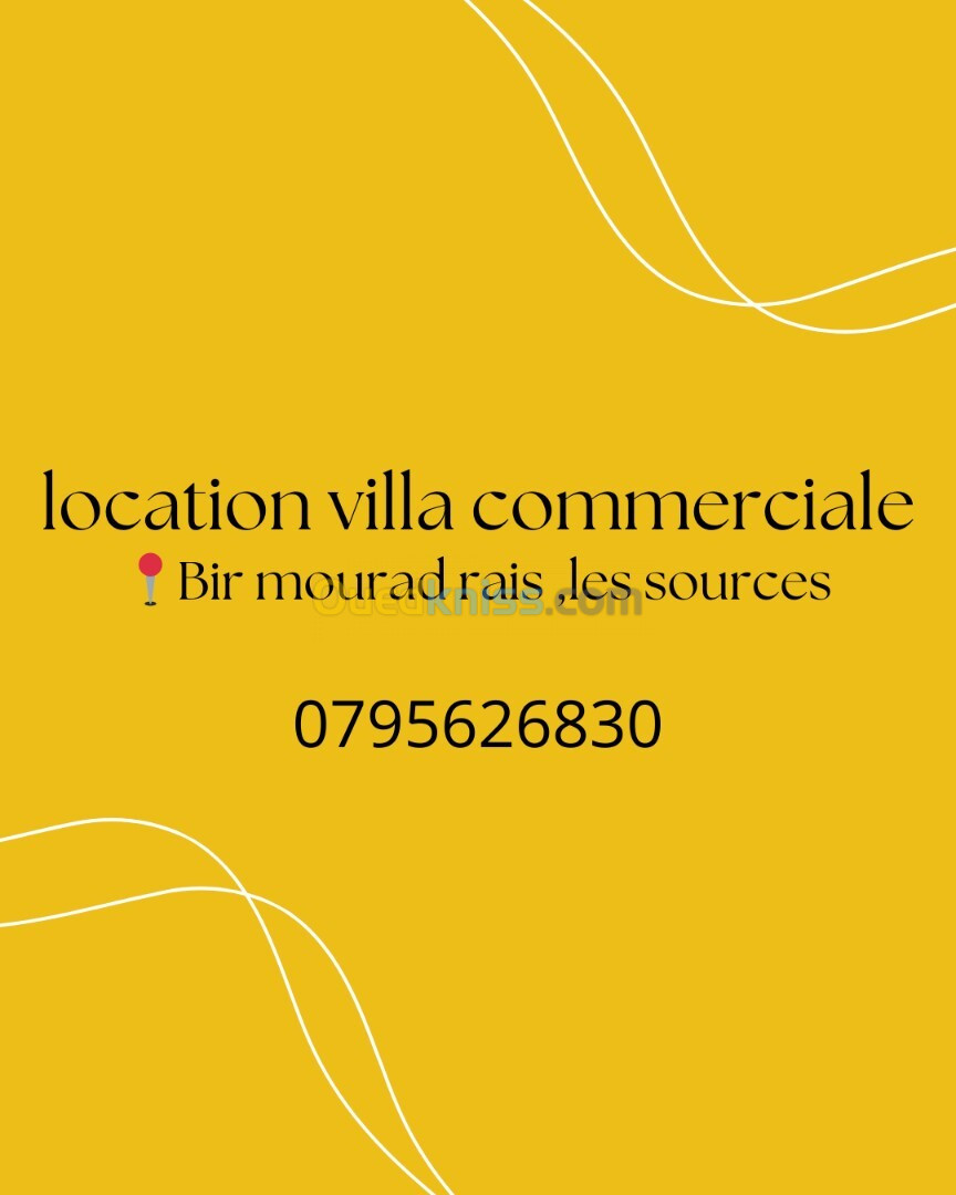 Location Villa Alger Bir mourad rais