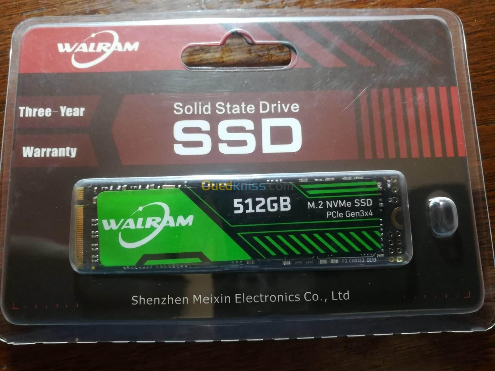 disque dur SSD 512GB 