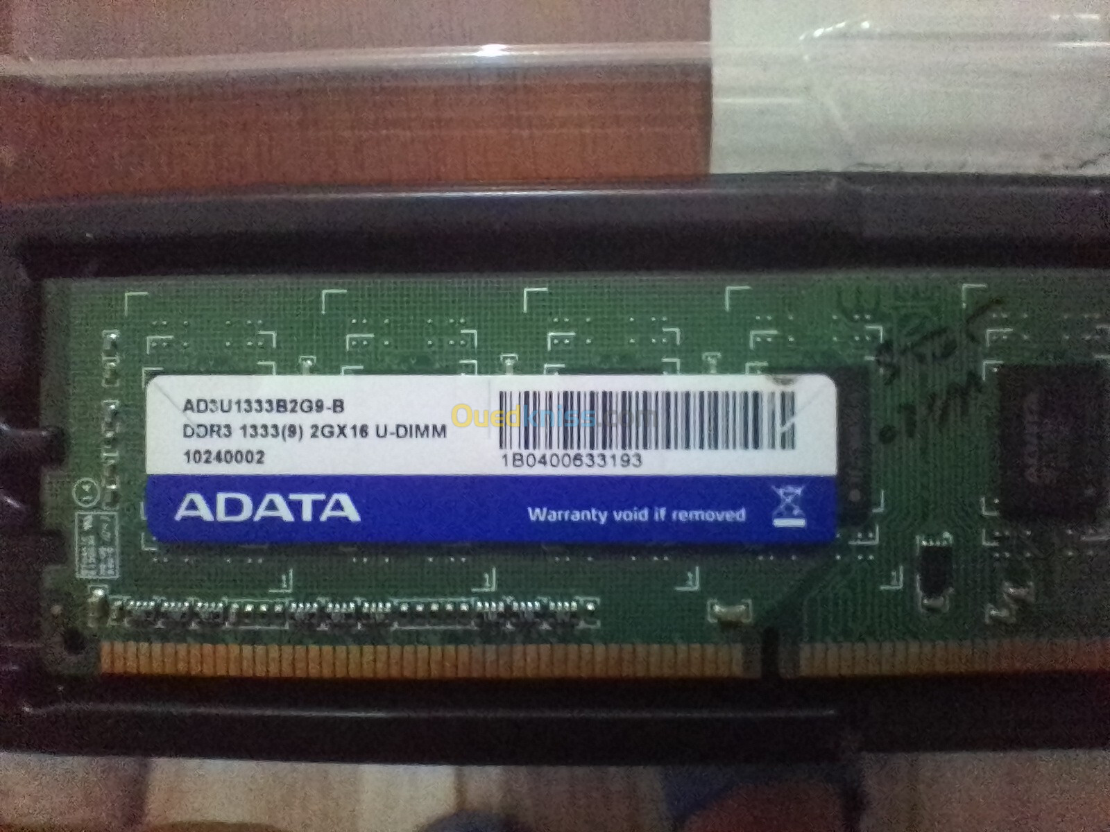 Ram 2*2 DDr3 1333