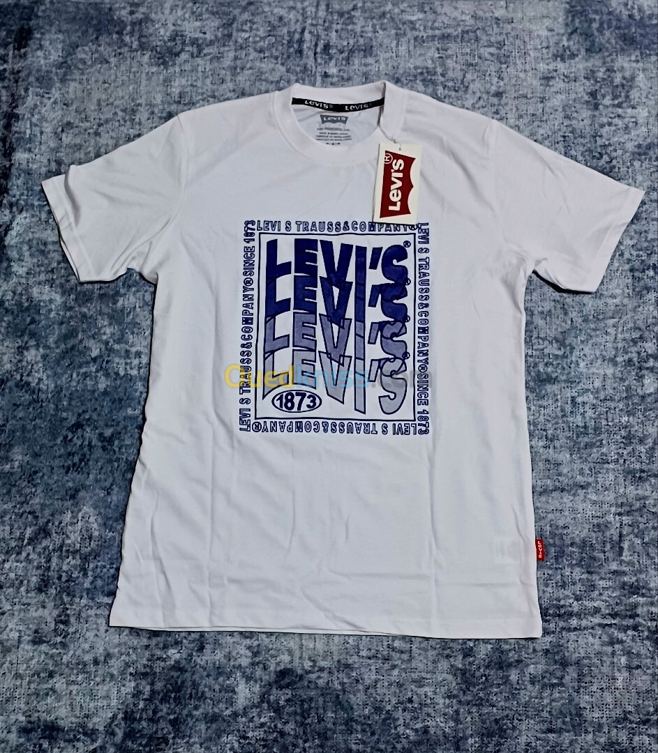 t-shirt l'evis taille M coton 