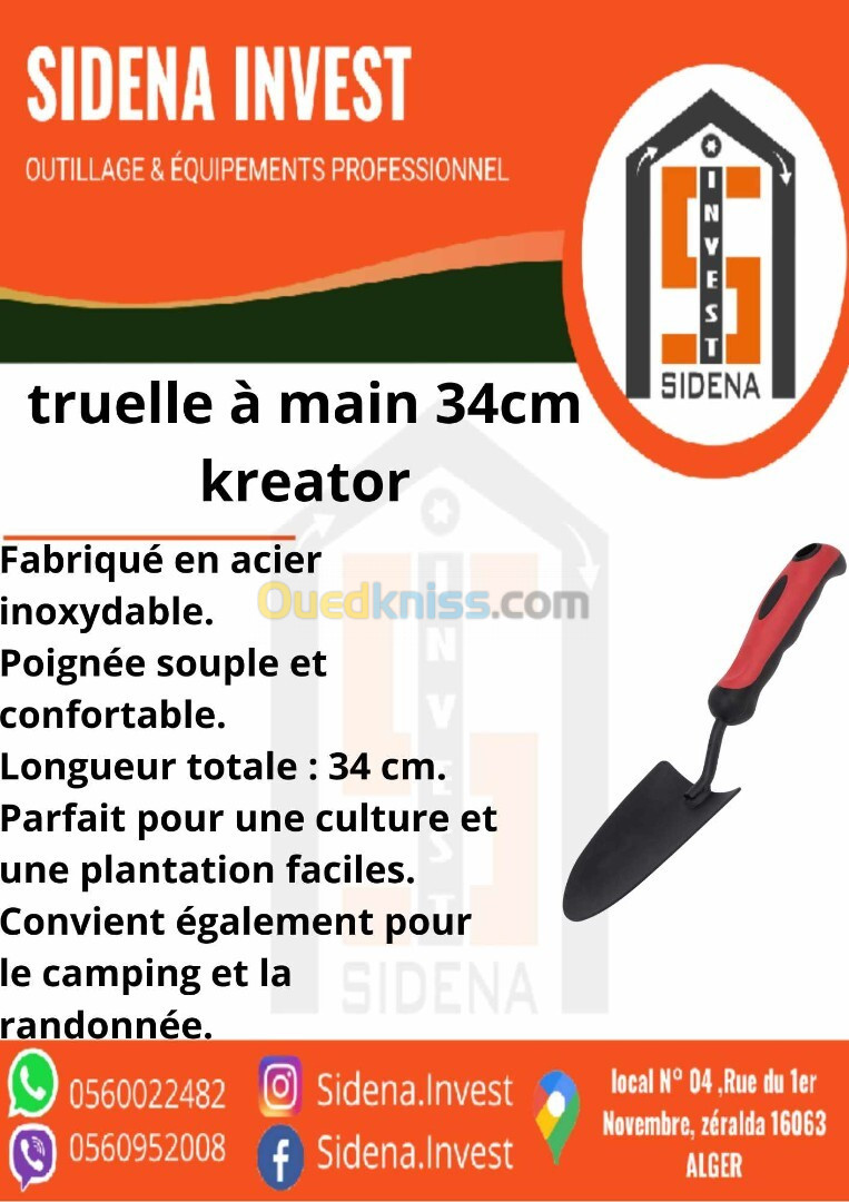 truelle a main 34cm KREATOR