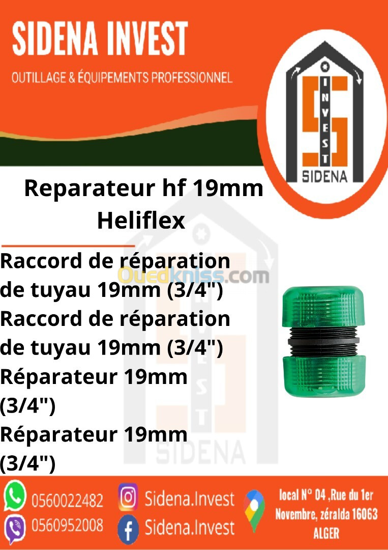 REPARATEUR HF 19 MM HELIFLEX