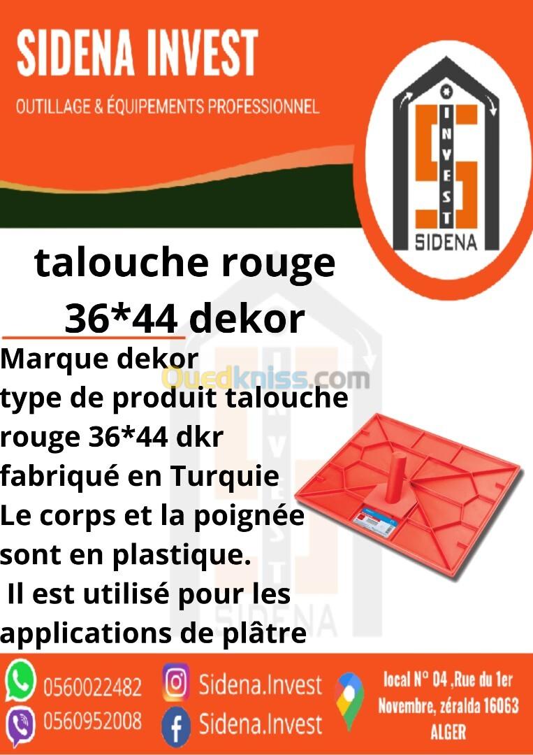 Taloche Rouge 36*44 DEKOR