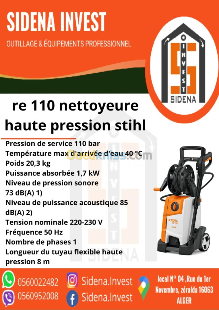 re 110 nettoyeure haute pression STIHL