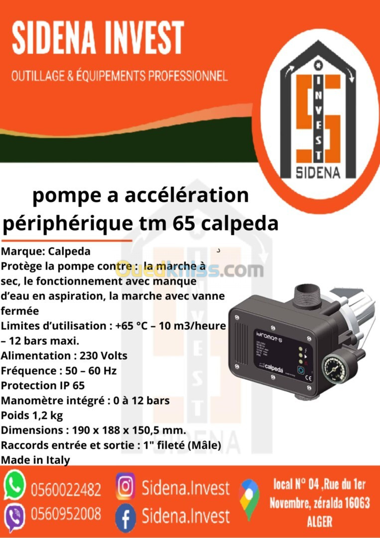 Régulateur électronique IDROMAT 5 - Calpeda