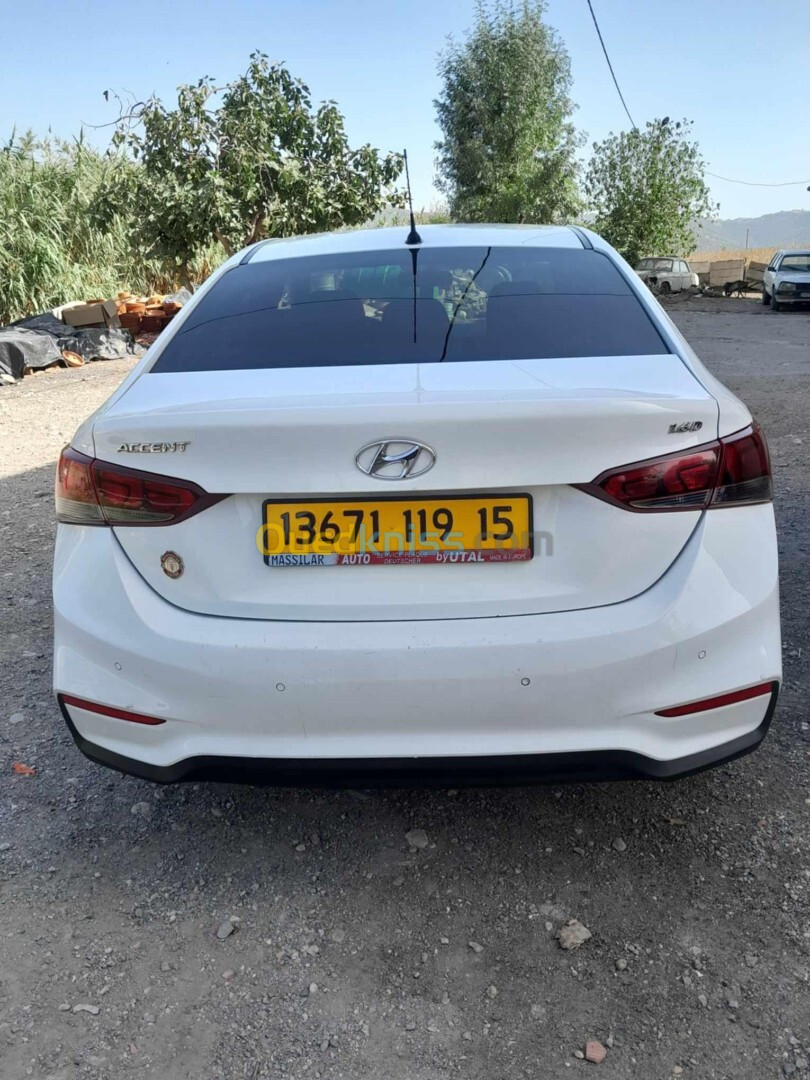 Hyundai Accent RB  4 portes 2019 Accent RB  4 portes