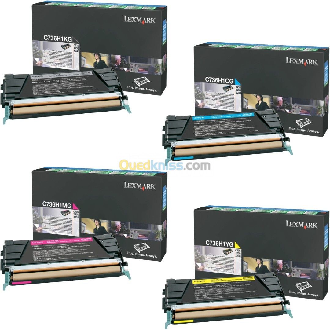 TONER LEXMARK C736 PACK ORIGINAL 