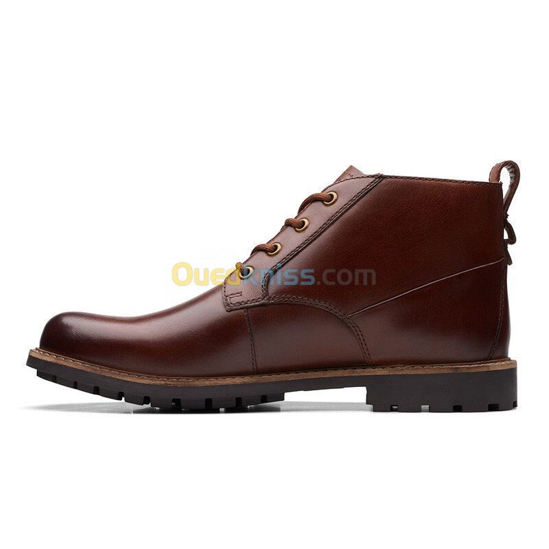 CLARKS Westcombe Mid Brown