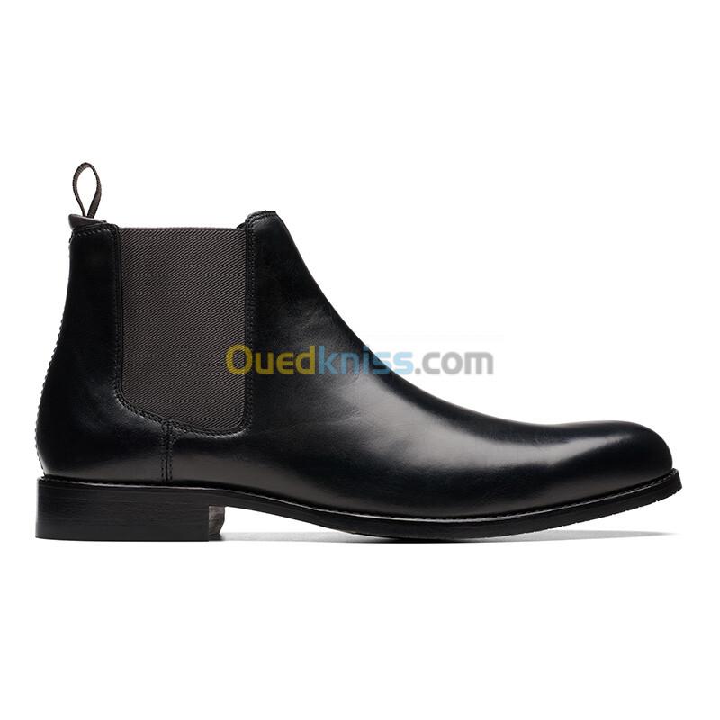 CLARKS Craftarlo Top Black Leather