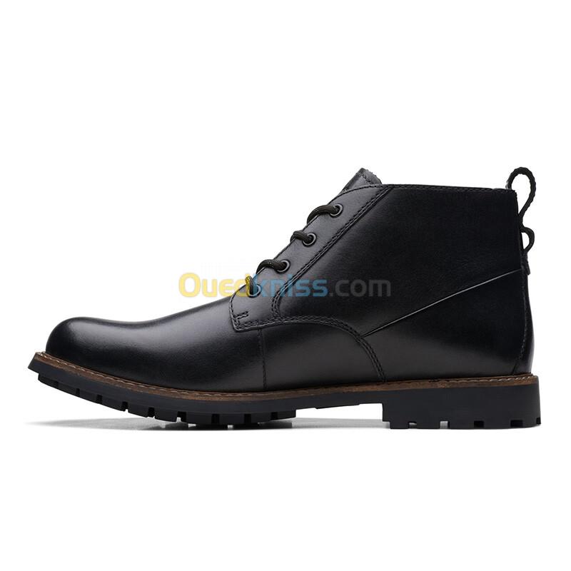 CLARKS Westcombe Mid Black