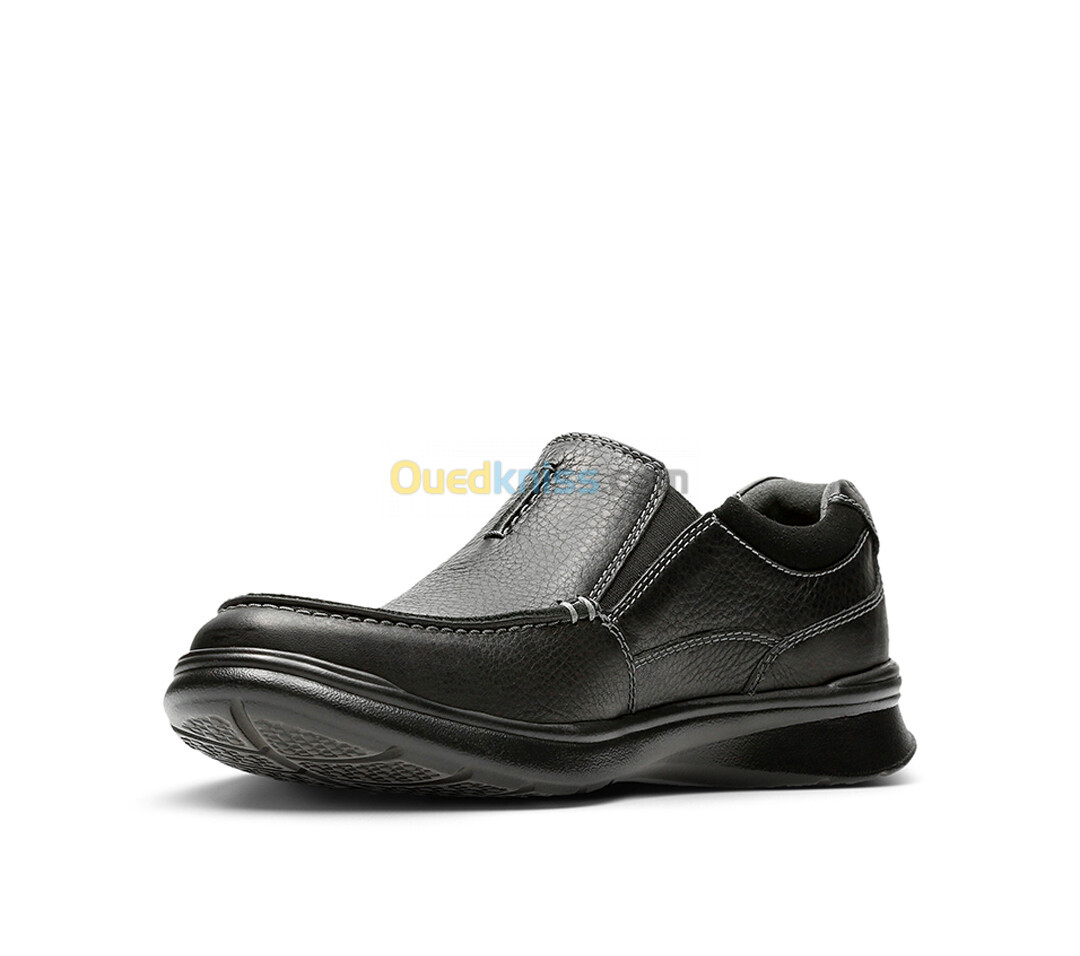 CLARKS Cotrell Free Black Oily Lea