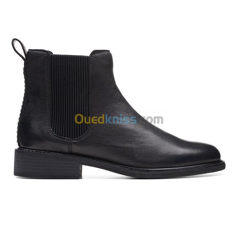 CLARKS Cologne Arlo2 Black Leather